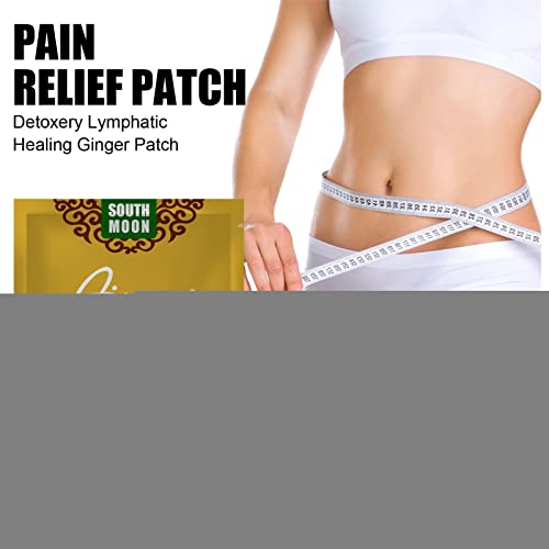 Herbal Ginger Patch, Easy to Use Natural Herbal Ginger Patch, Natural Ginger Body Pads Patches, Impr