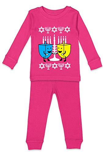 Haase Unlimited Happy Dreidels - Ugly Hanukkah Kids Shirt & Pants Set