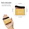 Large Self Tanner Brush GOERTI Blend & Blur Body Brush for Leg & Body Makeup Kabuki Foundation Applicator Streak-Free Blending for Self Tanner Lotion, Bronzer Powder, Liquid Foundation, Tanning Mousse