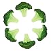 Gresorth 6pcs Artificial Lifelike Broccoli Fake Cauliflower Vegetable Home House Kitchen Cabinet Décor