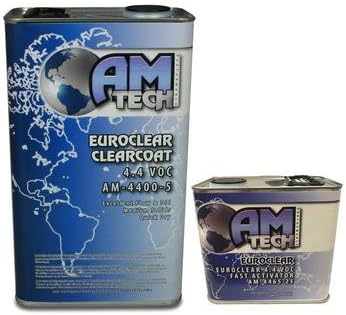 Amtech AM-4400-5 4.4 VOC EuroClear Advanced European Technology Clearcoat KitW Activator (AM-4475 M)