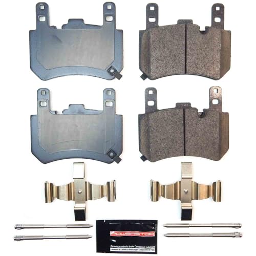 Image of PowerStop Z23 Performance Carbon Fiber Ceramic Brake Pads Rear Z23-2503 | Chevrolet Corvette 2023-25 Carbon Fiber Ceramic Brake Pads + Installation Hardware