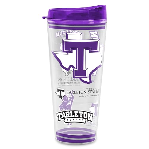 Image of Rico Industries NCAA College Double Wall Mayhem 16oz Or 20oz Tritan Tumbler W Lid