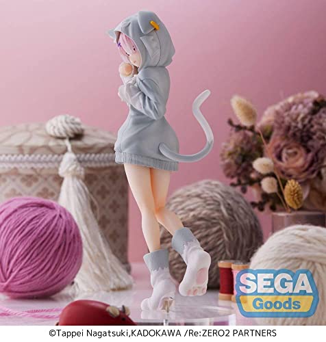 Re:Zero -Starting Life in Another World- SPM Figure Ram -The Great Spirit Puck- by SEGA - Image 9