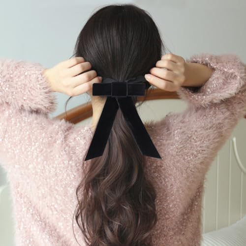 Presilhas de cabelo para cabelo com laço grande para cabelo francês presilhas de cabelo para mulhere