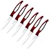 Kitchen Bar Ceramic Steak Knife Super Sharp Knifes 6 Pcs or 5 Pcs