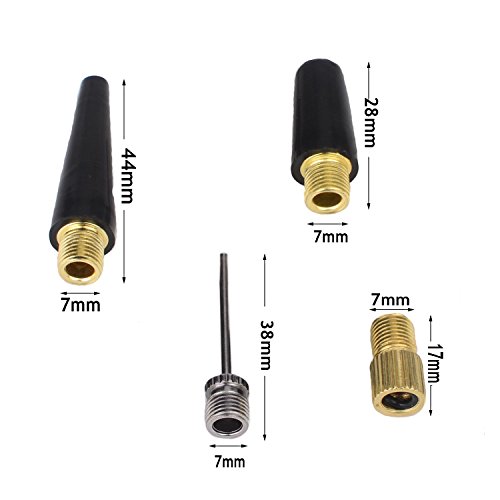 Kenkio 12 Pieces Ball Pump Needle Set Needle Nozzle Adapter Needle