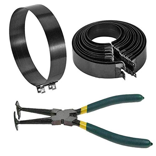 Automotive Engine Piston Ring Compressor Pliers Set,Compressor Set with Pliers and 14 Bands Piston Ring - Thumbnail 4