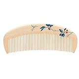 Gr??e: 12x4.5cm. Bequeme glatte Haar-Kamm-nat?rliche h?lzerne Kamm-antistatische Kamm-B?rste mit Fall