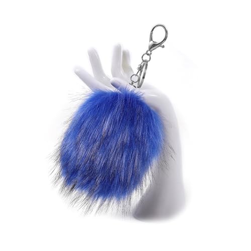 Grand porte-clés queue unique pour sac et ornements de téléphone