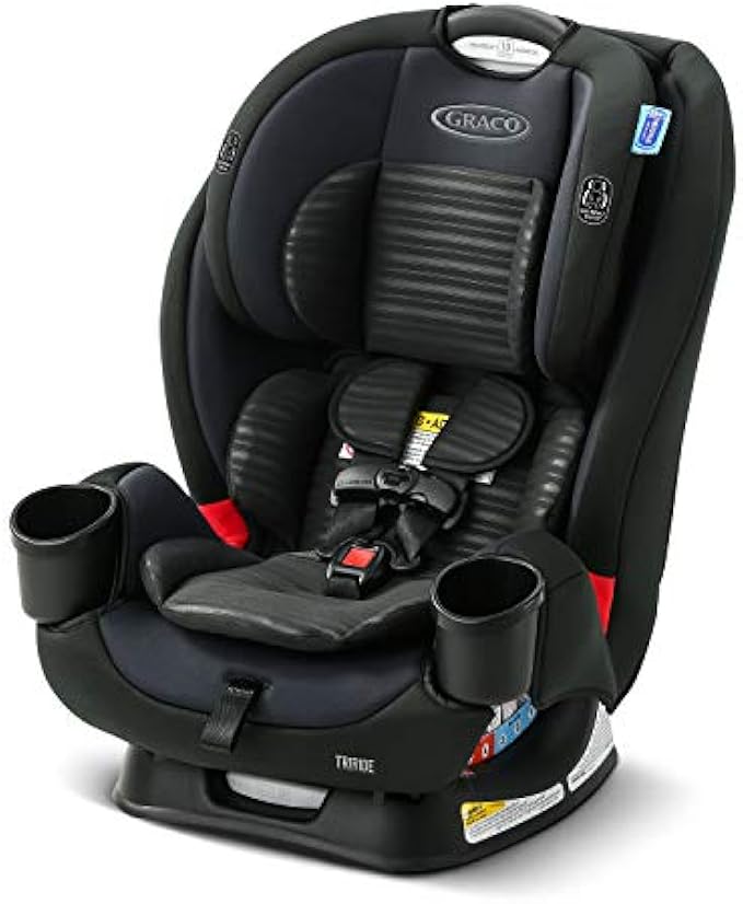 Graco TriRide 3 in 1 Car Seat | 3 Modes of Use from Rear Facing to Highback Booster Car Seat, Clybourne