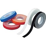 TRUSCO(トラスコ) マジックバンド結束テープ 赤 10mm×3m 1mm厚 MKH1030R