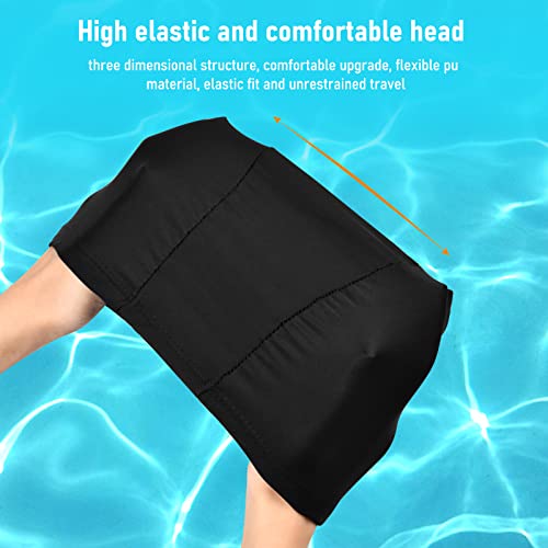 3 Pcs Cuffie da Nuoto Uomo Donna Bambini, Elastico...