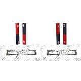 Pädagogische Alnico Bar Magnet & Eisen - Einreichungen Für Wissenschaft, Bildung, Experimente, Schüler und Lehrer (Packung mit 2)