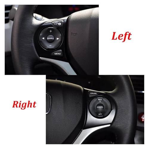 Bouton au volant Civic 2012-2015 indispensable pour réparer le Cruise Control