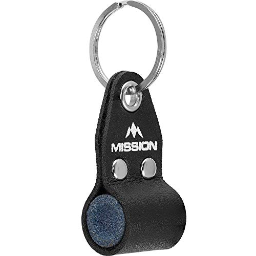 Mission Dart Sharpener - Round Stone Inside Keyring