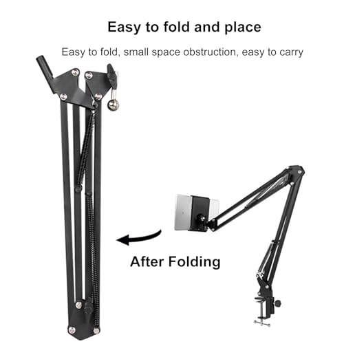 Support de téléphone flexible avec bras de bureau réglable pour tablette tactile - 7