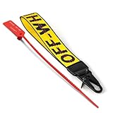 EVERQUEIN Fashionable Keychain Wristlet Strap,Women Wristlet Keychain Lanyard Accessories for Key,Wallet,Wrist,Jeans Decor,Lanyard Wristlet Keychain for Men (Nylon-Yellow)