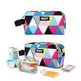 PackIt AMZ-SX-TST Freezable Snack Box, Triangle Stripes