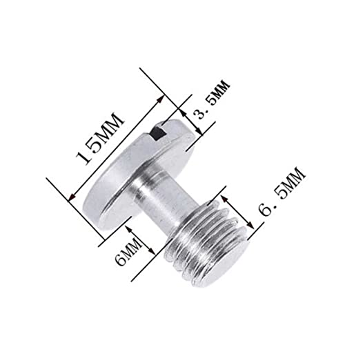 Tornillos 3/8 para soporte de cámara accesorios de trípode placa 5