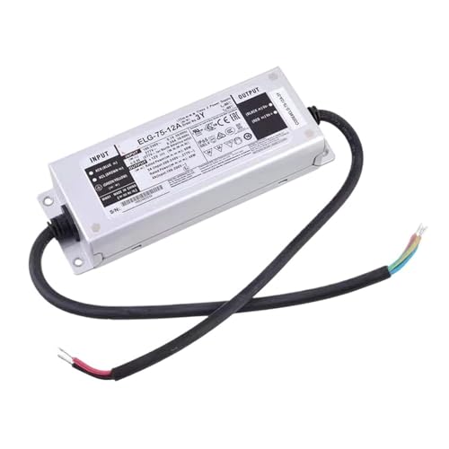 JGGCKNOGG ELG-75-12A-3Y 12V5A ��d���Ɩ��h���C�o�[ AC-DC IP65