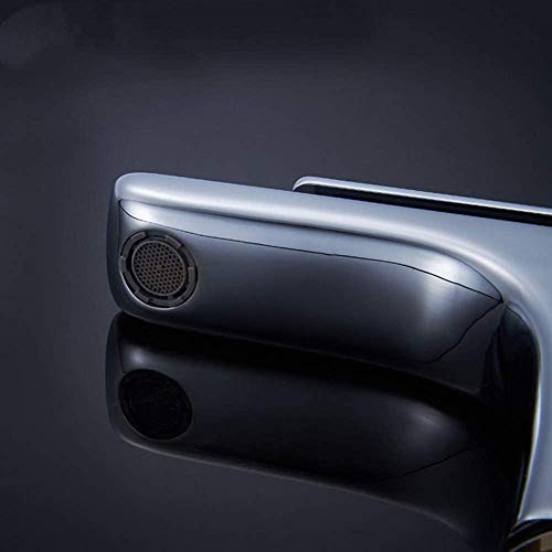Grifo de cocina de diseño moderno con caño cascada para lavabo 3