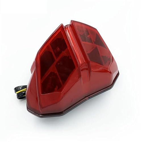 Luz de freno trasera integrada e intermitente de accesorios para motocicleta Ducati 2013 4