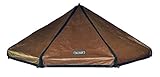 Advantek Pet Gazebo Polyester Replacement Cover - Brown/White Reversible, 8 ft (Large)