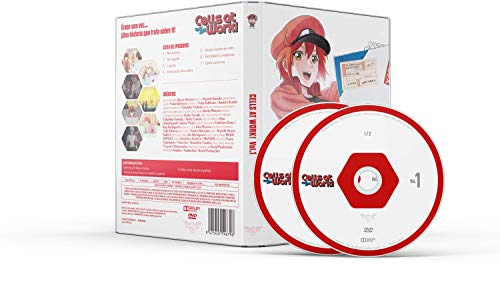 Cells At Work! Volumenes. 1 +2 Serie Completa DVD