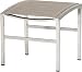 Produktbild 4Seasons Outdoor Nexxt Fußhocker Textilen mocca mit Edelstahl Gestell 18940