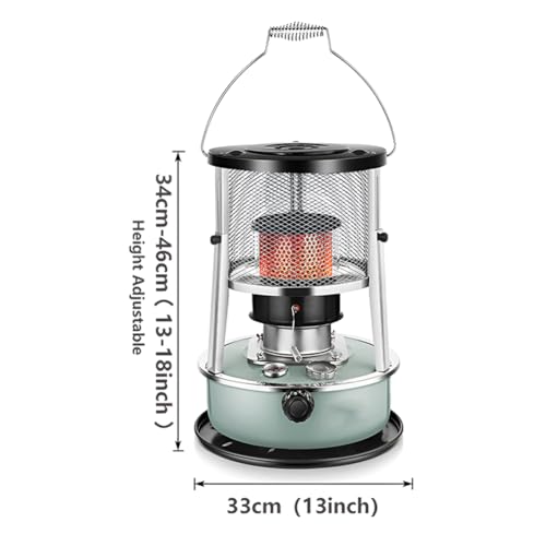 Brûleur à kérosène mobile multifonctionnel et réchaud de cuisson d'appoint pour maison - 8
