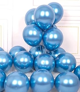 Rosegold Latex Balloons, 100pcs 5inch Metallic Rose Balloons for Birthday, Wedding, Fiesta Party Decoration