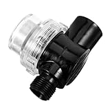 JEWEDECO Edelstahl Inline Sieb Für Wasserpumpen Ersatzfiltersieb Für Diaphragmapumpen Robustes Mesh Design Ideal Für RVs Und Rohrsysteme