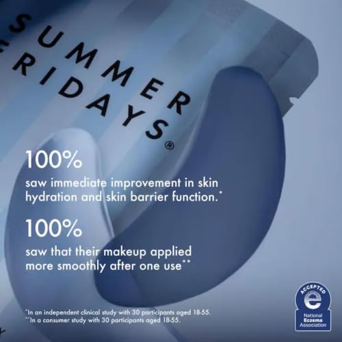Image of Summer Fridays Jet Lag Hydrating Eye Patches - De-puffing Hydrogel Under Eye Masks with Hyaluronic Acid, Caffeine + Peptides - Soothing + Refreshing At-Home + Travel Skin Care (15 Pairs)