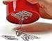 Blue Feather Products, Inc. Clipwell Magnetic Paper Clip Holder - Easy Toss & Pick-Up - Holds Various Metal Parts - Powerful Sweep-Up Magnet - Ideal Locker Accessory & Home & Office Organizer - White
