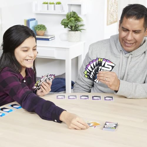 Image of Classic Card Game - 112 Colorful Cards | Fun Family & Party Game | 2-10 Players | Easy to Learn | Ages 7+ | Fast-Paced Colour & Number Matching Game for Kids & Adults (UNO All Wild)