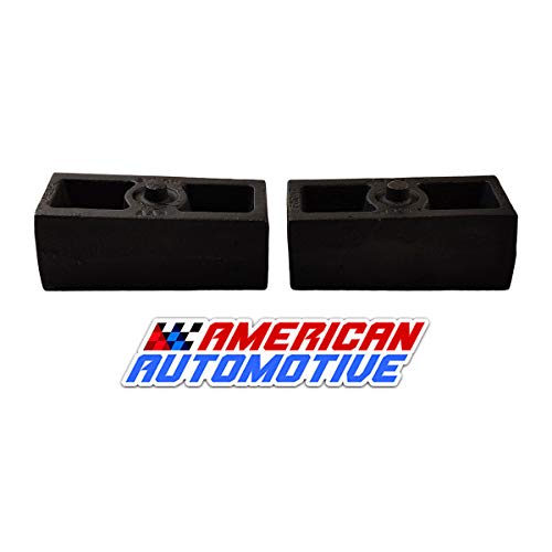 American Automotive 1980-1996 Bronco Lift Kit 2" Rear Solid American Steel Suspension Lift