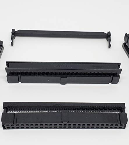 Pc Accessories - Connectors Pro 25-Pack Female 2X25 50P Dual-Row 2.54Mm 0.1" Idc Socket For Standard Flat Ribbon Cable, 50 Pins Connectors #TOP1