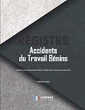 Registre des accidents du travail bénins: v5-3 Conforme aux articles L.441 et D441-1 à D441-4 du code de la sécurité sociale | ligné de 101 pages | 21,59cm x 27,94cm broché | effet pierre