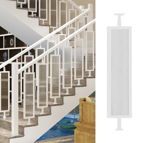 Balaustres de escalera estables con kit de instalación anticaídas