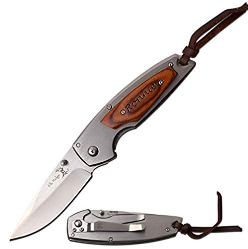 Elk Ridge Free Engraving - Quality Pocket Knife (ER-933PW) - Elk Ridge