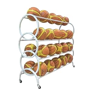 Ballenkar De Kooi Van de Sportuitrustingopslag, Op Zwaar Werk Berekende Organisator Van Sportuitrusting met Wielen…