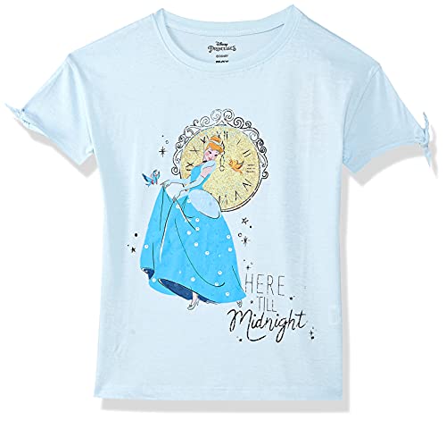 Image of Max Girls Printed Cap Sleeves Regular Fit T-Shirt