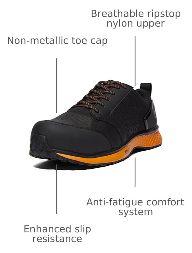 Image of Timberland PRO Men's Reaxion Athletic Composite Toe Work Shoe