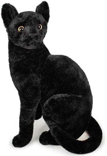 VIAHART Boone The Black Cat - 13 Inch Stuffed Animal Plush - by Tiger Tale Toys