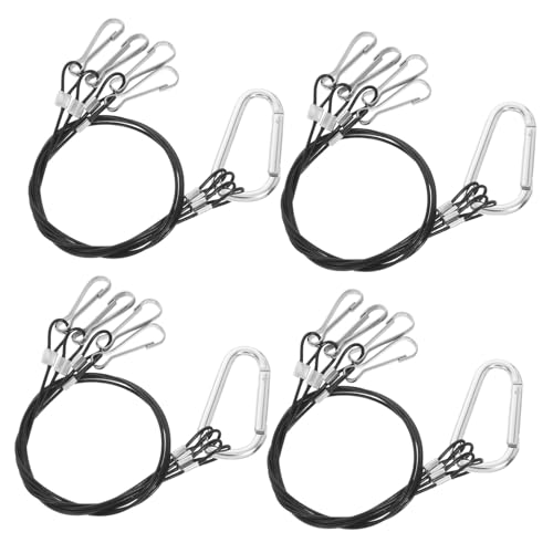 Anneome Lot De 4 Supports De Plantes Suspendus Pour Paniers Lampes De Croissance Pour Plantes Accessoires Éclairage Pour Aquarium