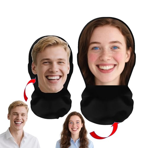 Máscara Facial Realista para Adultos Personalizable - Careta Reutilizable Ideal Halloween Divertido Bromas - Incluye Máscaras Celebridad con Impresión 3D y Cubierta Malla - Regalo Gracioso Fiestas