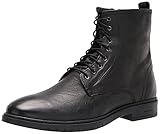 Steve Madden Men's Crowley Combat Boot, Black, 9.5
