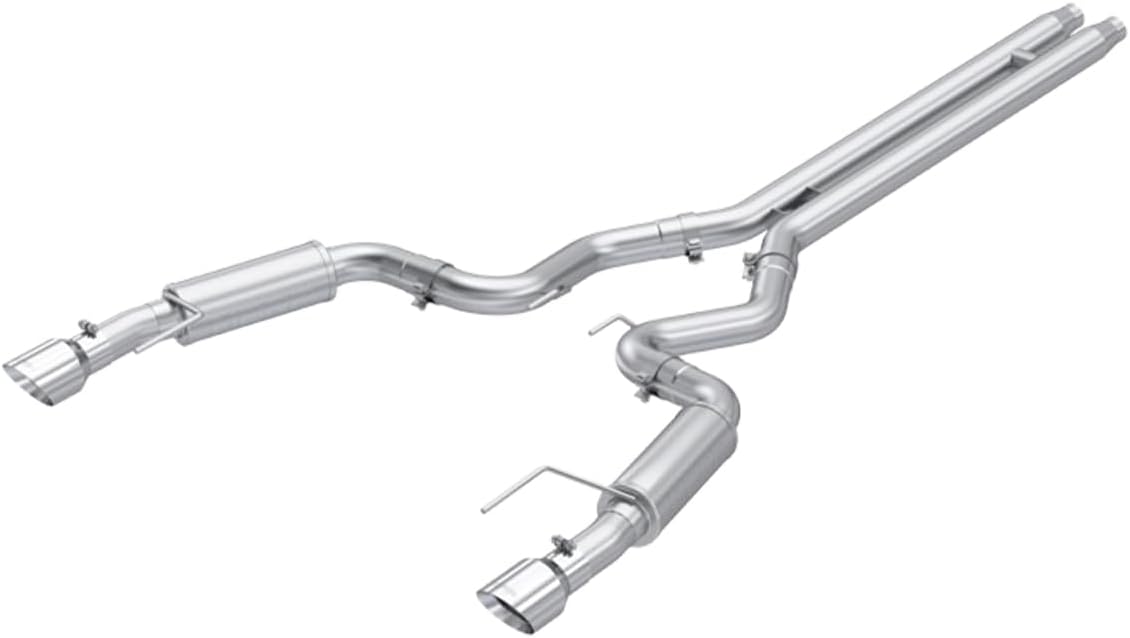 MBRP 2024 Ford Mustang GT S650, 5.0L 3in Dual Split Rear Aluminized Steel