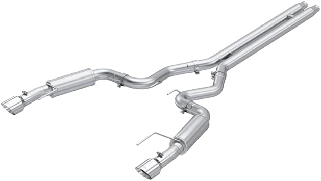 MBRP 2024 Ford Mustang GT S650, 5.0L 3in Dual Split Rear Aluminized Steel